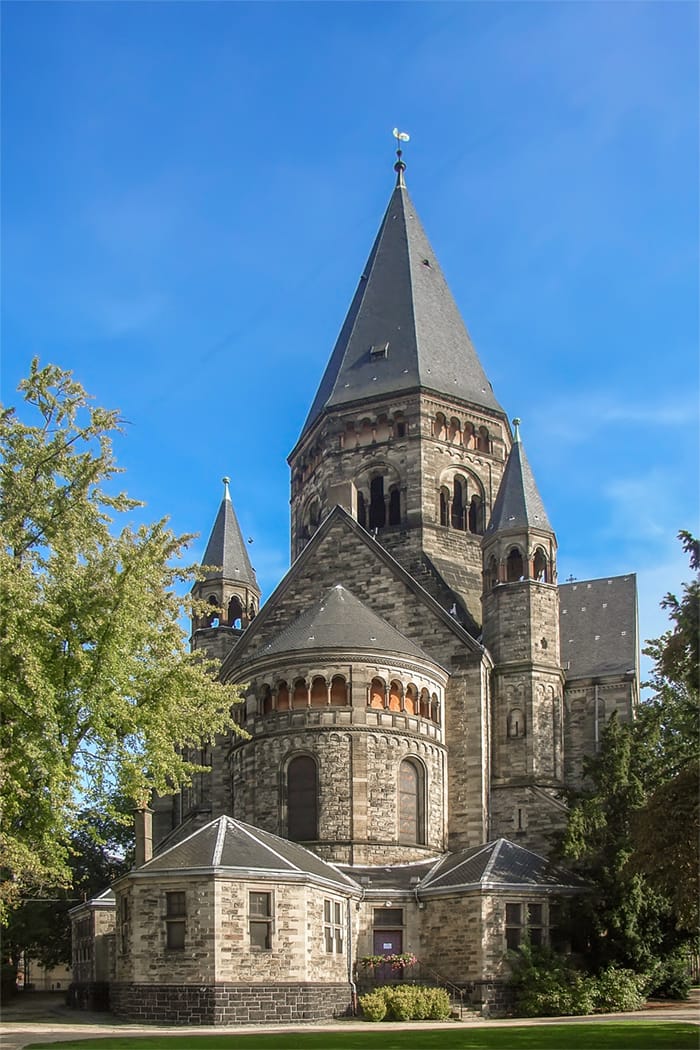 Temple Neuf À Metz, France
