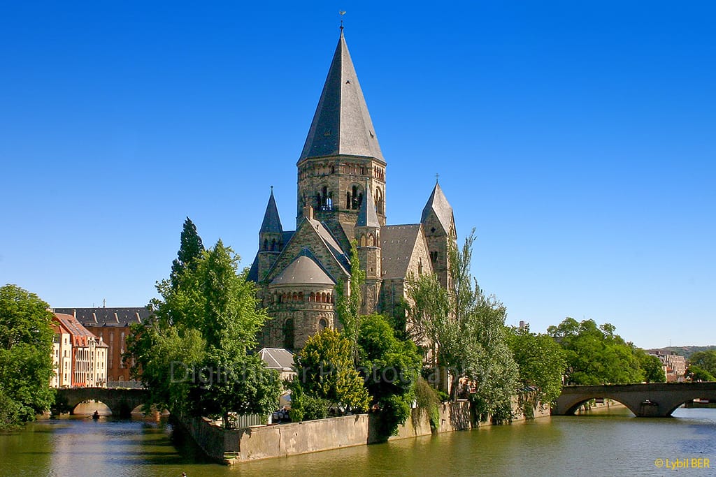 Temple Neuf À Metz, France