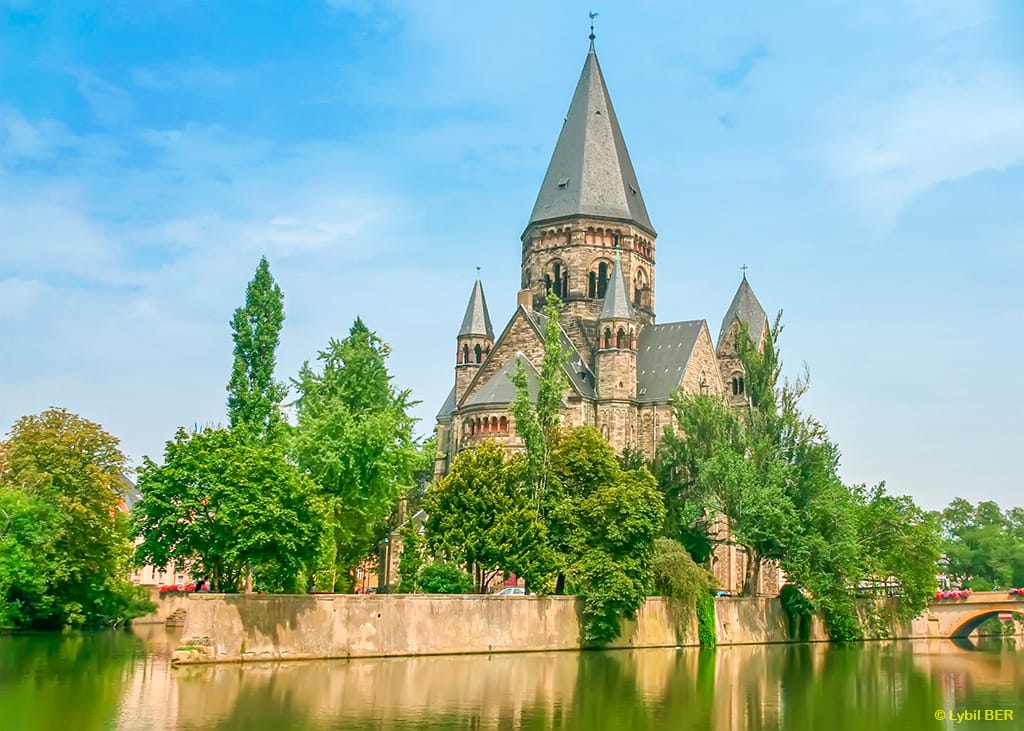 Temple Neuf À Metz, France