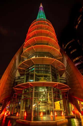 The Bell Tower at night Perth, Western Australia