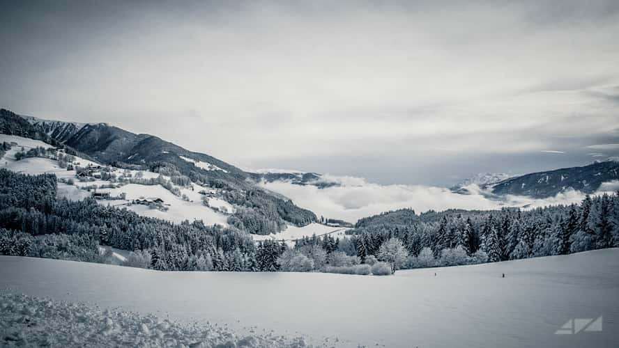 totally snowy