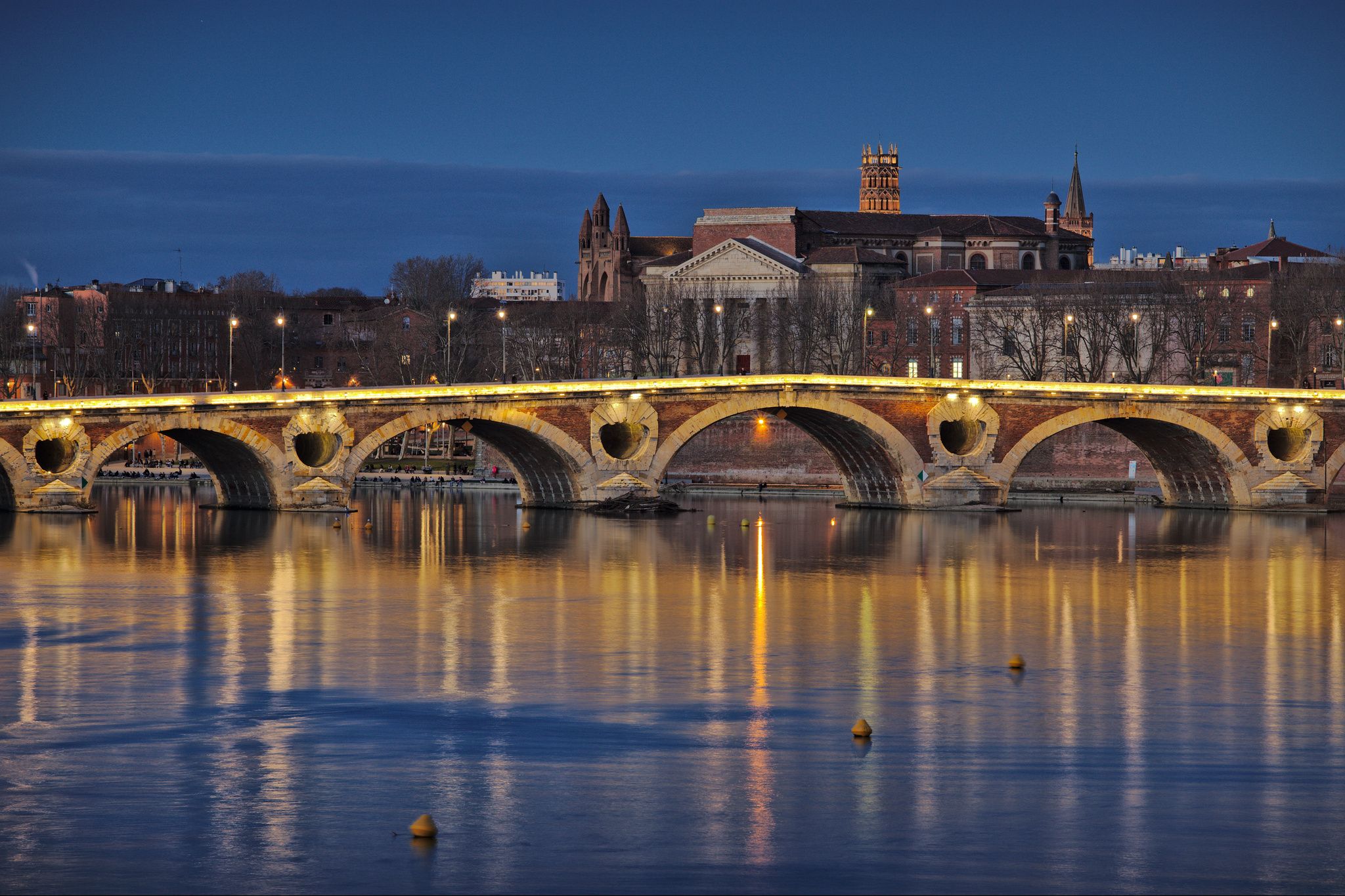 Toulouse, Saint Michel bridge, France
