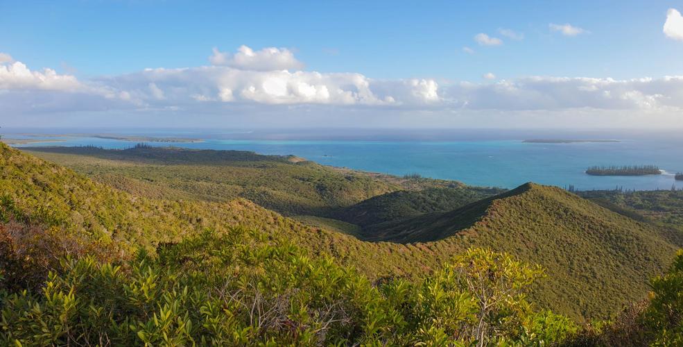 View from Mount N'Ga, Pins Island