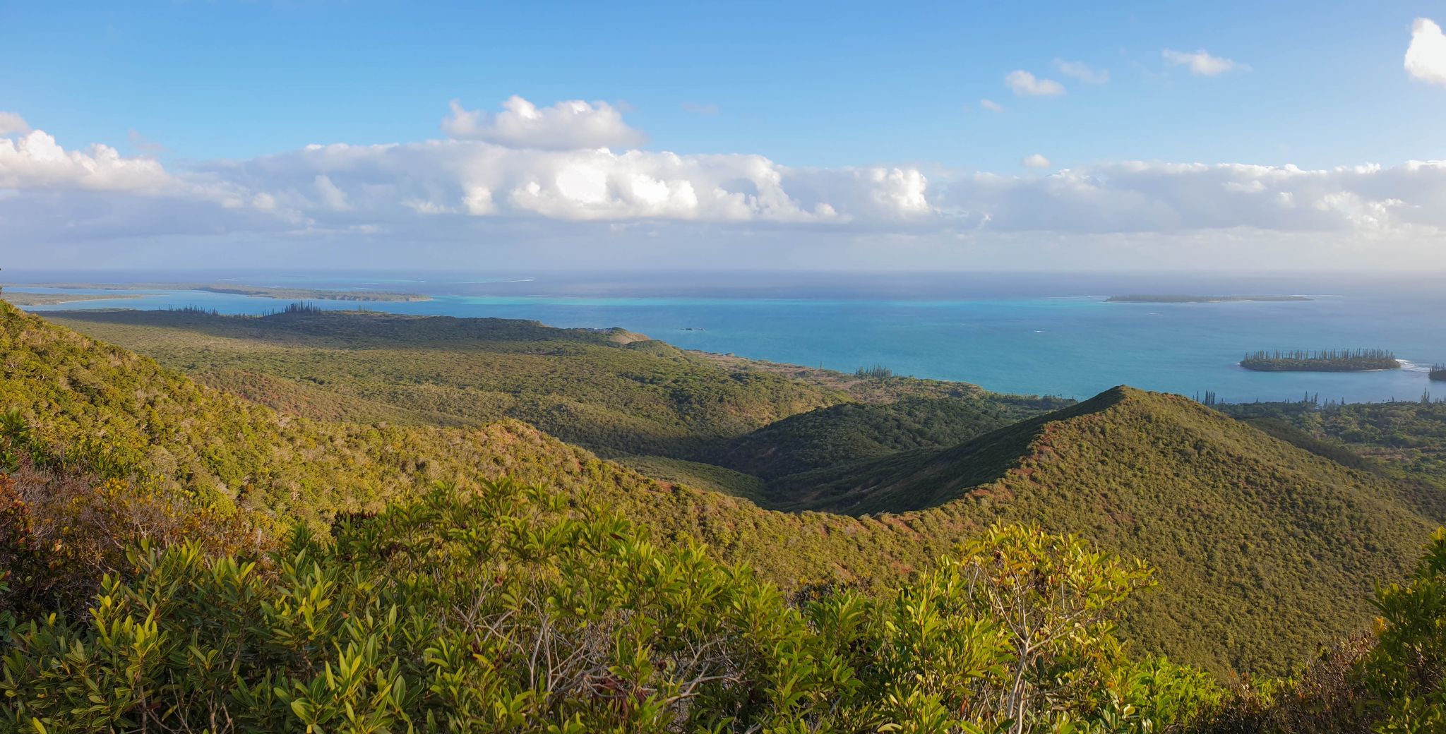 View from Mount N'Ga, Pins Island, New Caledonia