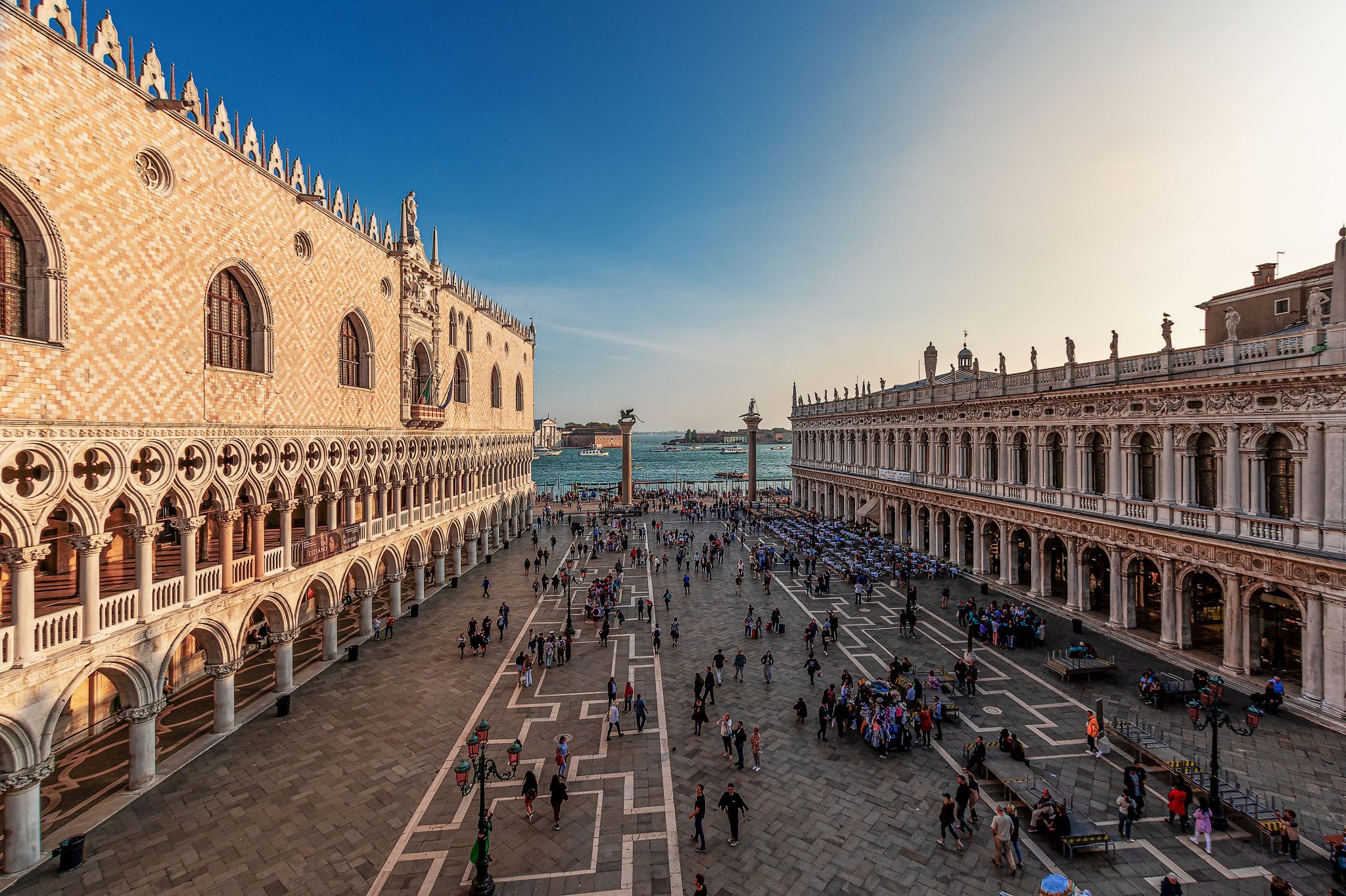 View from San Marco Basilica, Venice, Italy