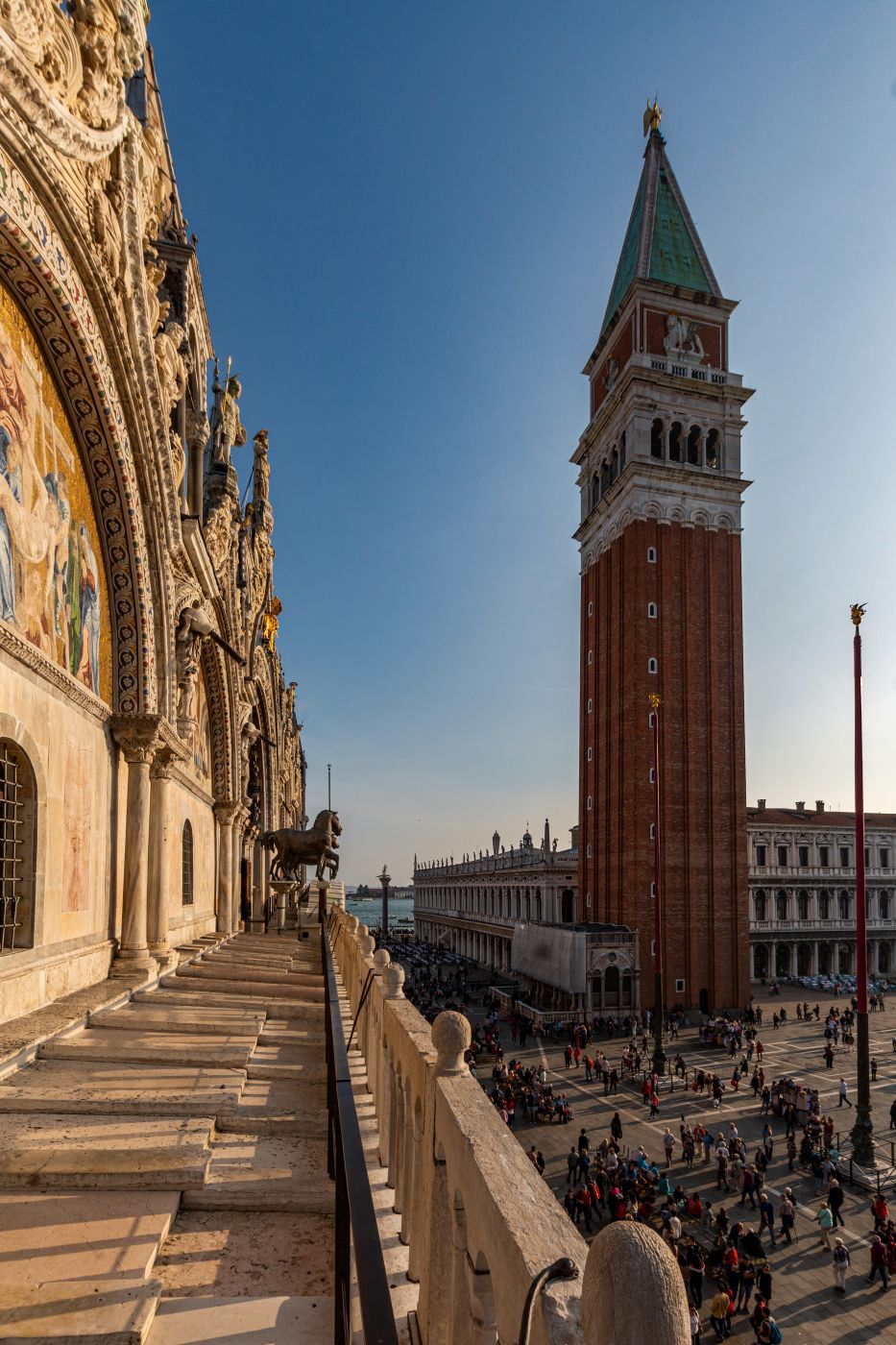 View from San Marco Basilica, Venice, Italy