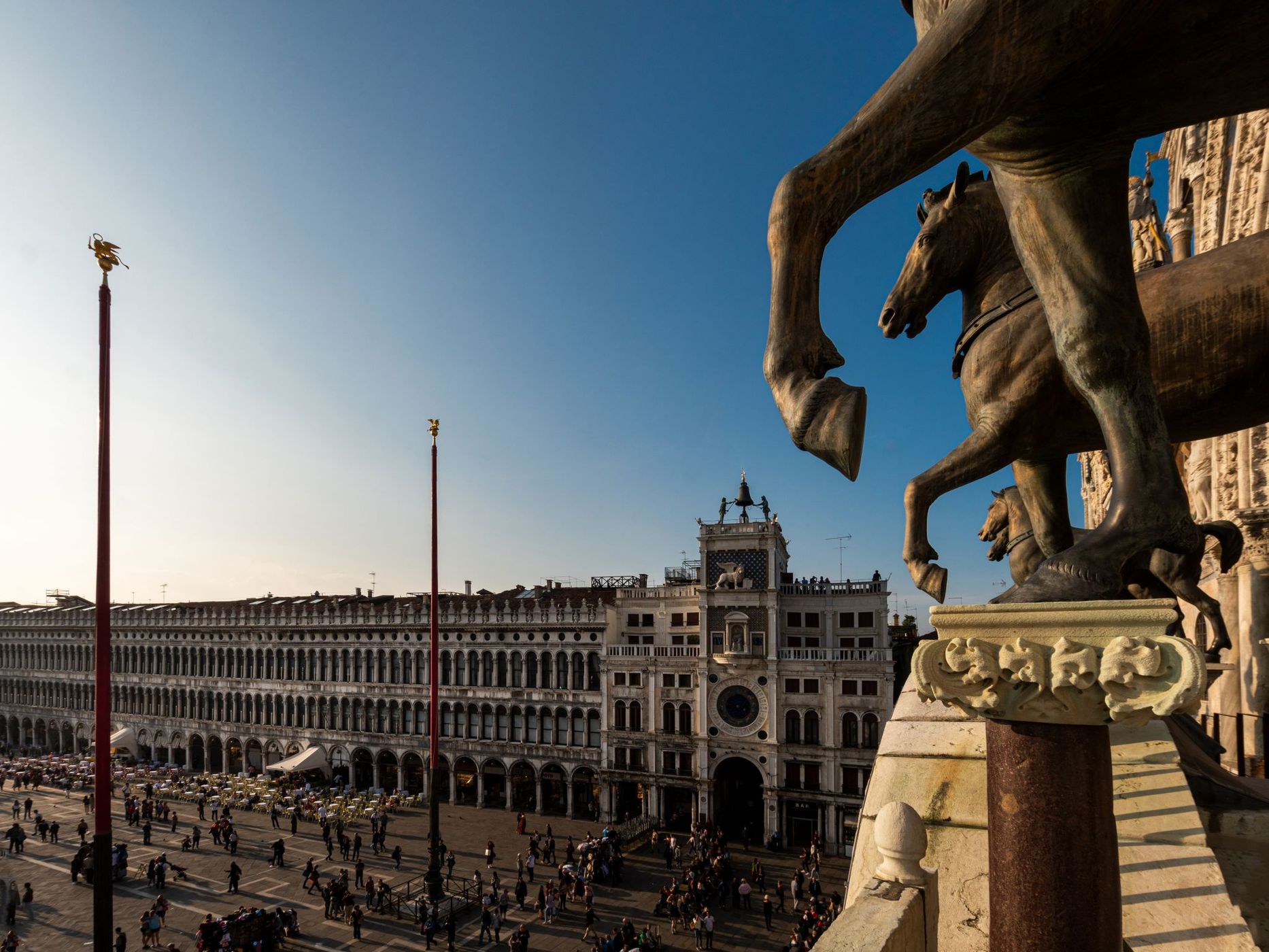 View from San Marco Basilica, Venice, Italy