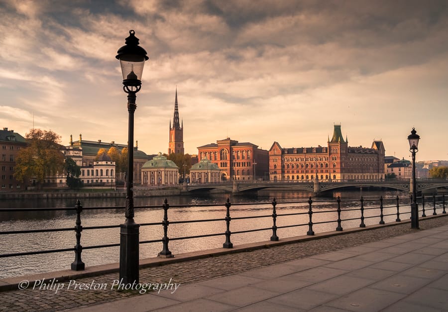 View of Riddarholm, Stockholm, Sweden