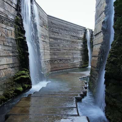 Wassergarten Reden, Mosesgang, Germany