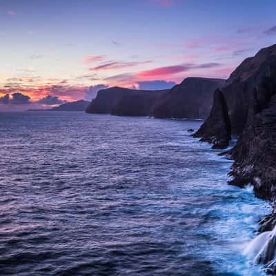 Waterfall of Sørvágsvatn / Leitisvatn, Faroe Islands