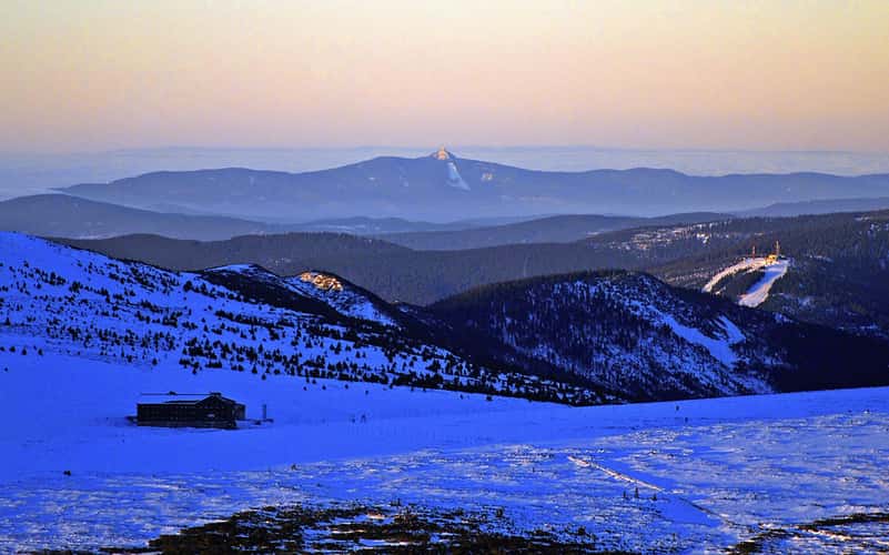 West of Snezka mountain