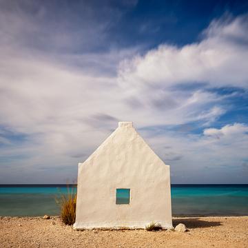 White Slave huts on Bonaire, Bonaire