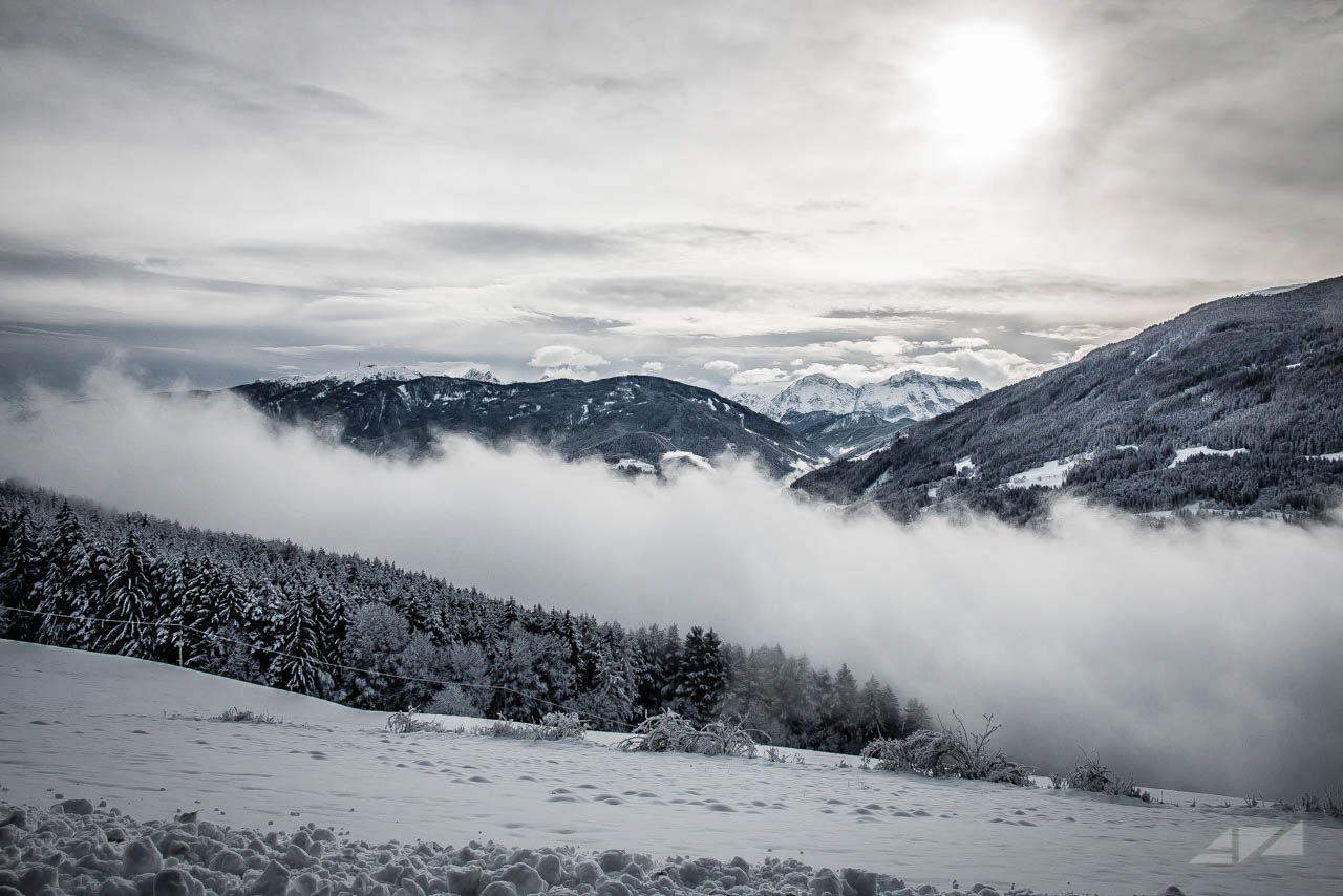 Winter atmosfere, Italy