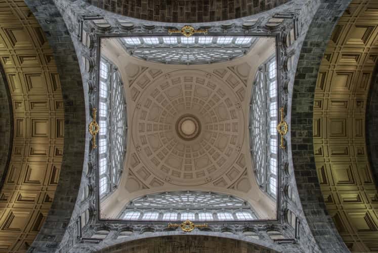 Ceiling of the Antwerp Central Station