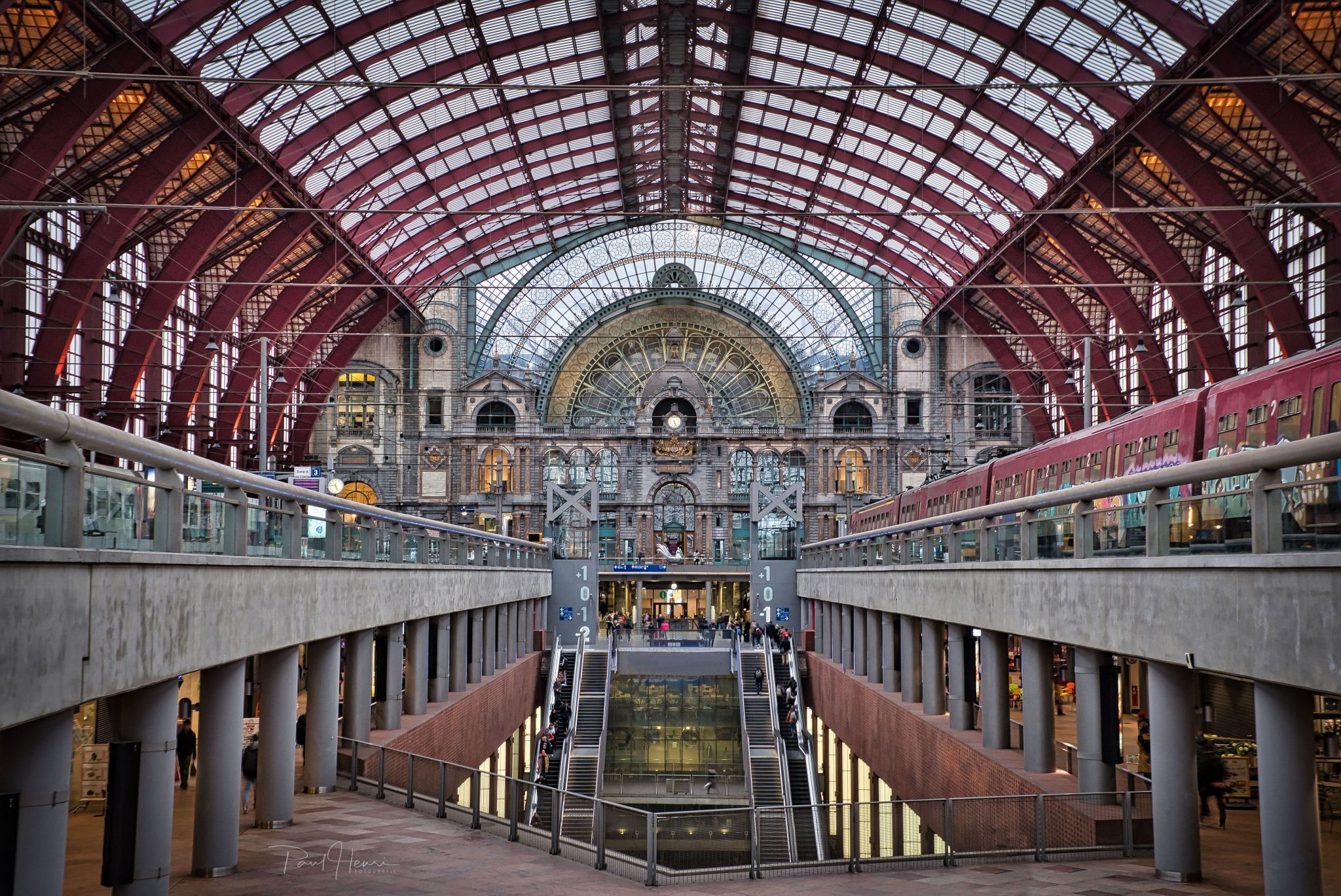 Antwerpen Train Station, Belgium
