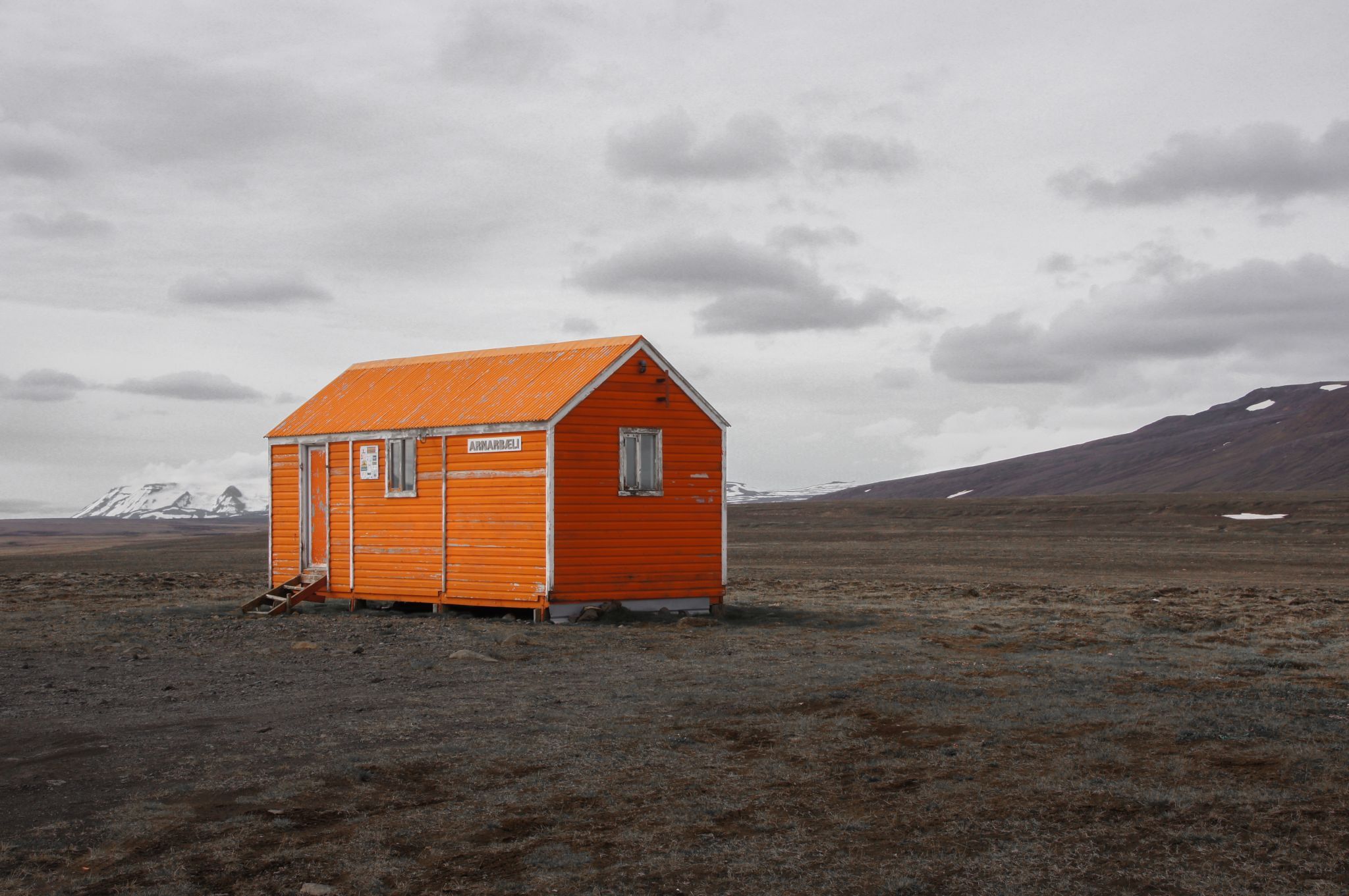 Arnarbaeli Rescue Hut, Iceland