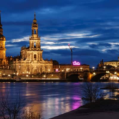 Augustus Bridge, Dresden, Germany