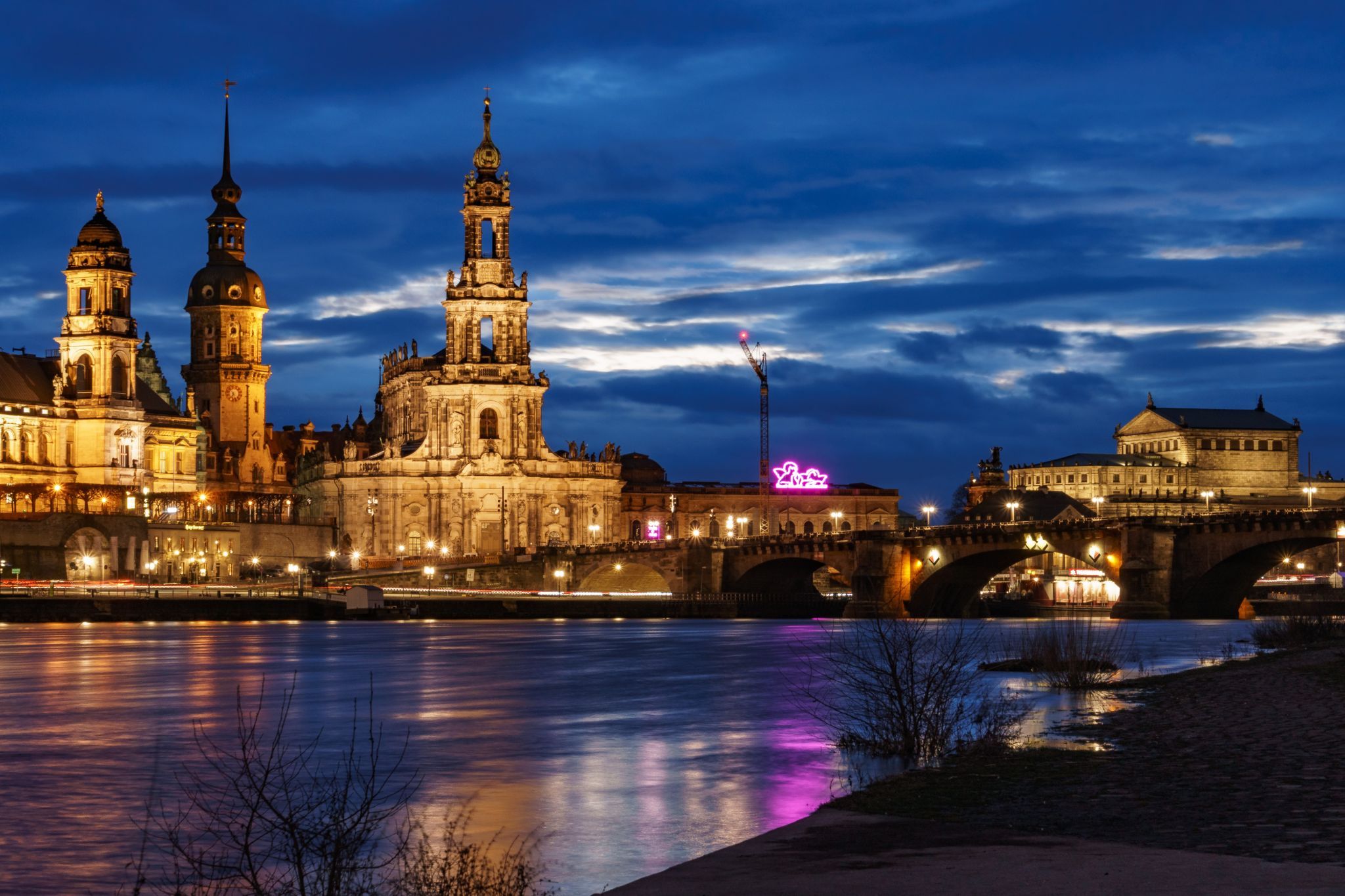 Augustus Bridge, Dresden, Germany