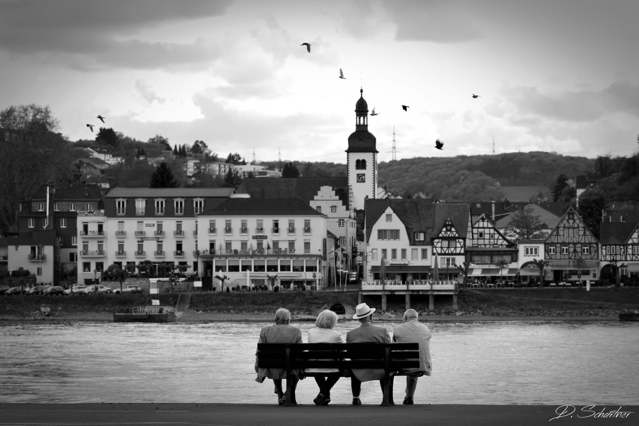 Bad Hönningen - Rheinufer, Germany