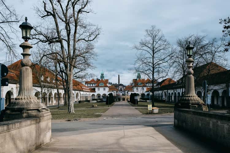 Bad Nauheim - Sprudelhof and Park (old spa complex)