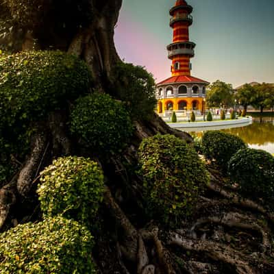 Bang Pa-In Royal Palace,Ho Withun Thasana Thailand, Thailand