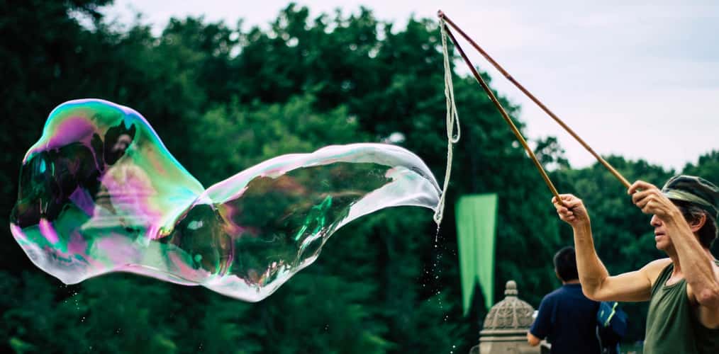 Big Bubble in Central Park
