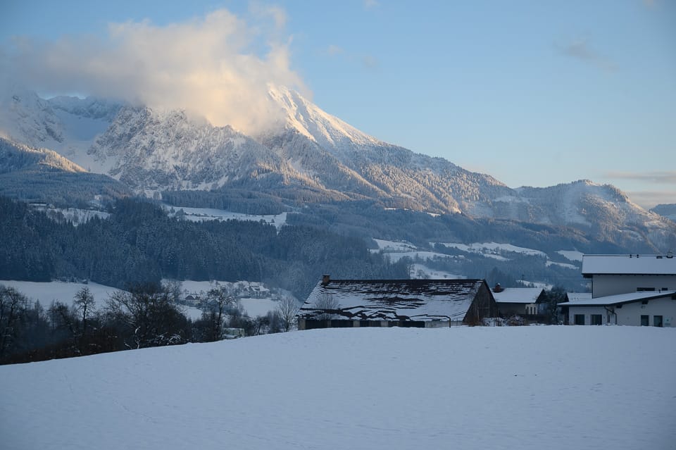Blick auf den Pyhrn, Austria