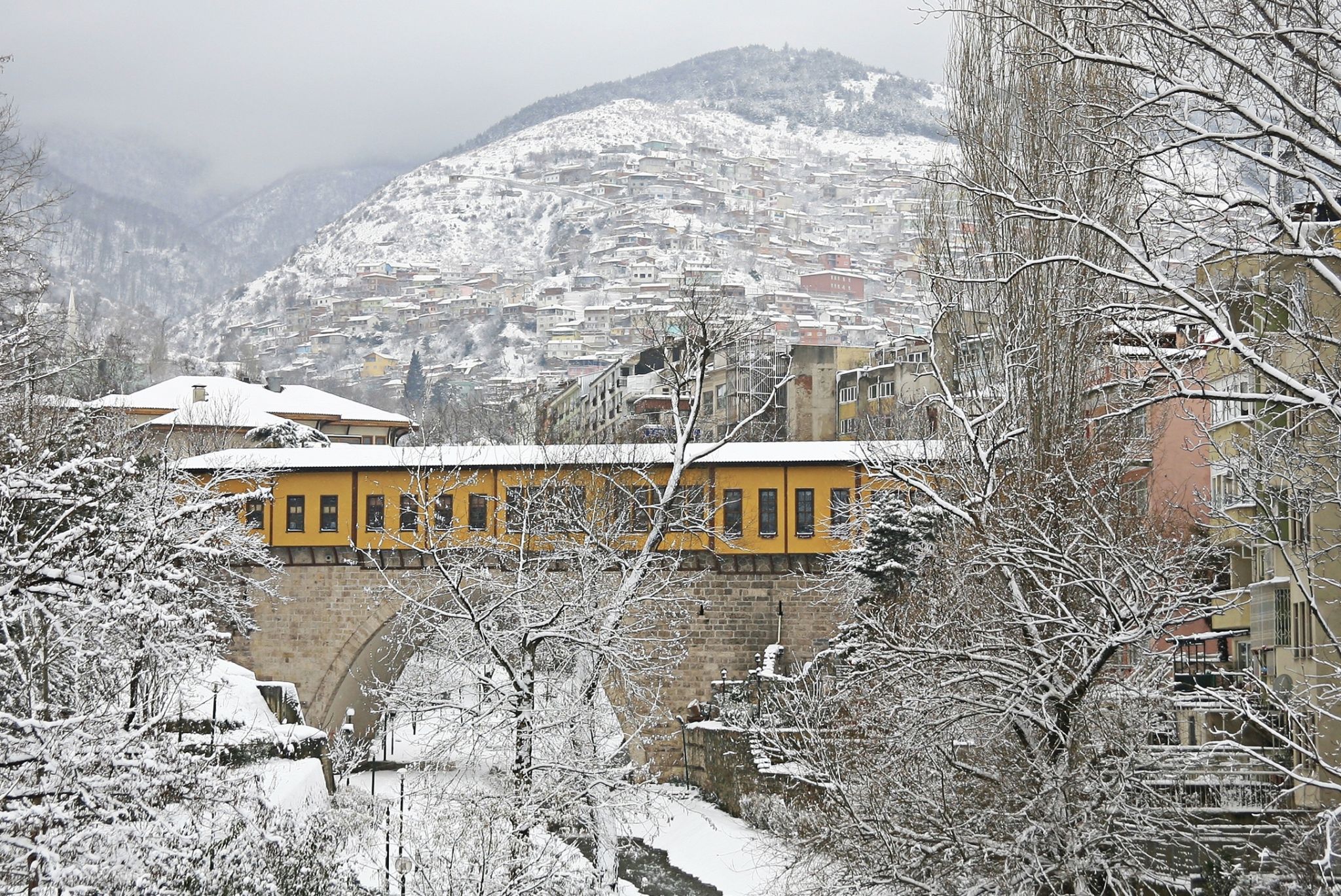 Bursa Irgandi Bridge, Turkey (Türkiye)
