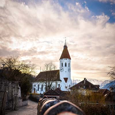 Castle Thun in Switzerland, Switzerland