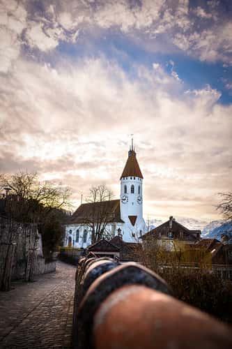Castle Thun in Switzerland
