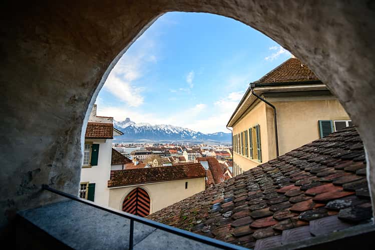 Castle Thun in Switzerland