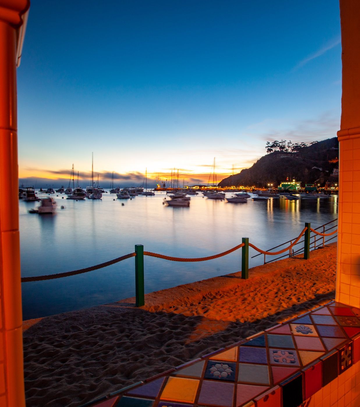 Catalina Island Sunrise, Avalon, California, USA