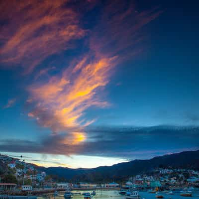 Catalina Island Sunset, USA