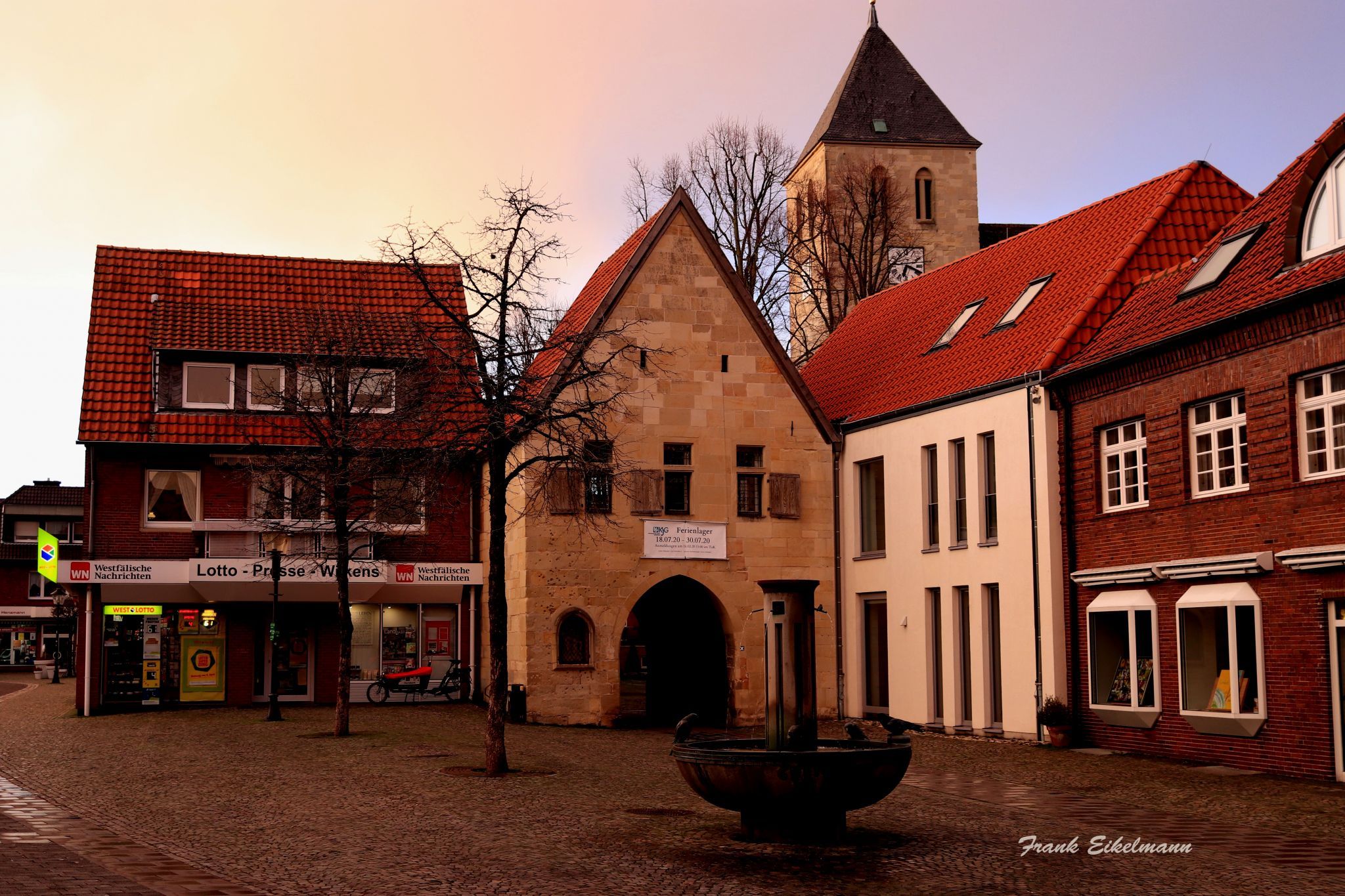 Center of Havixbeck, Germany