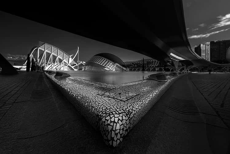 Hemisfèric & Ciudad de las Artes, east view