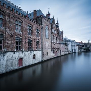 Classic Bruges view, Belgium