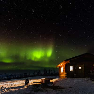 Crowberry Cabin, White Mountains, Alaska, USA