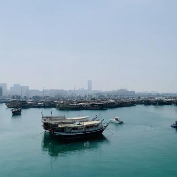 Doha harbour, Qatar