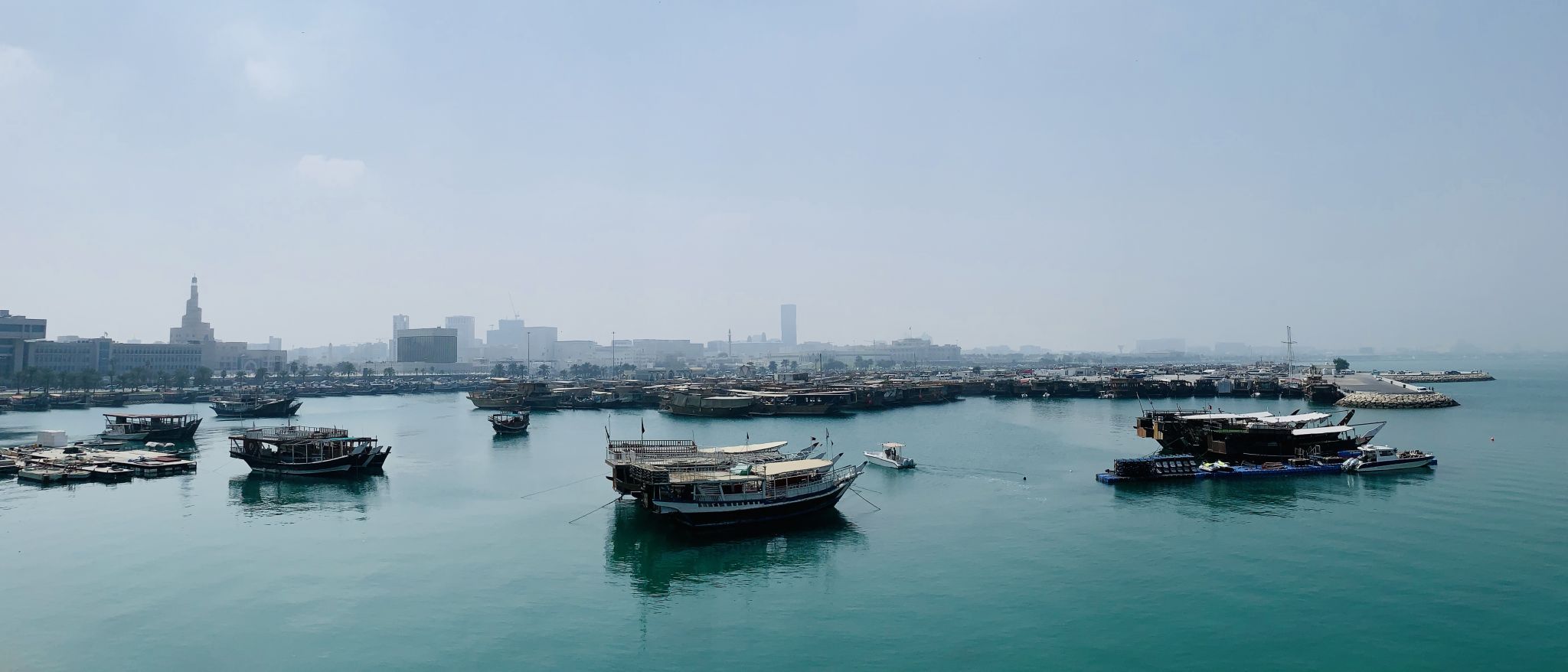 Doha harbour, Qatar