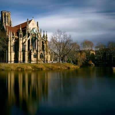 Feuersee / Johanneskirche, Stuttgart, Germany