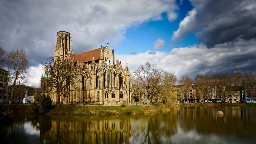 Feuersee / Johanneskirche, Stuttgart