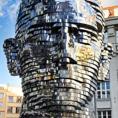 Franz Kafka Statue, Czech Republic