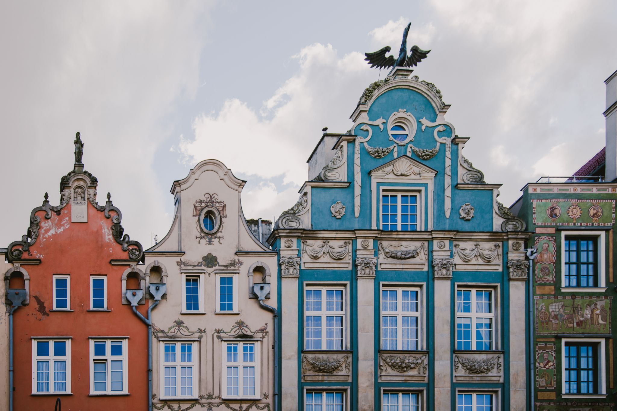 Gdansk Color houses, Poland