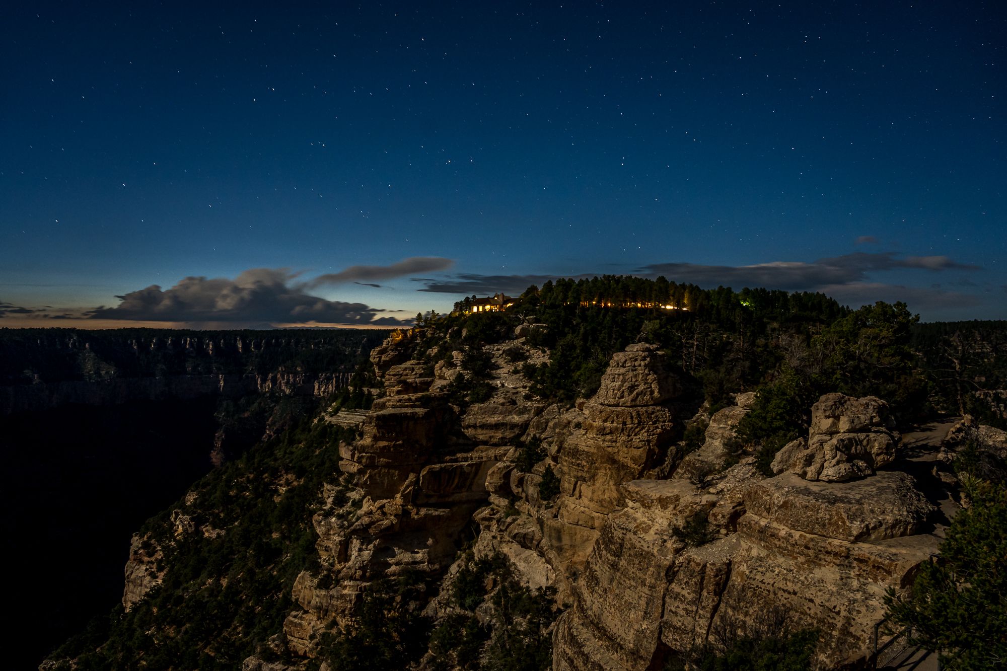 Grand Canyon North Rim Bright Angel Point, USA