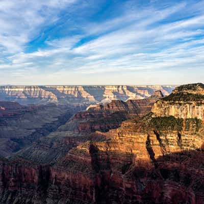 Grand Canyon North Rim Bright Angel Point, USA