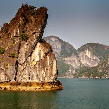 Halong Bay rock formations North Vietnam, Vietnam