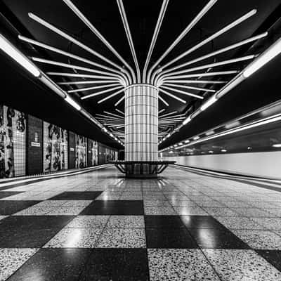 Niendorf Nord - Subway Station, Hamburg, Germany