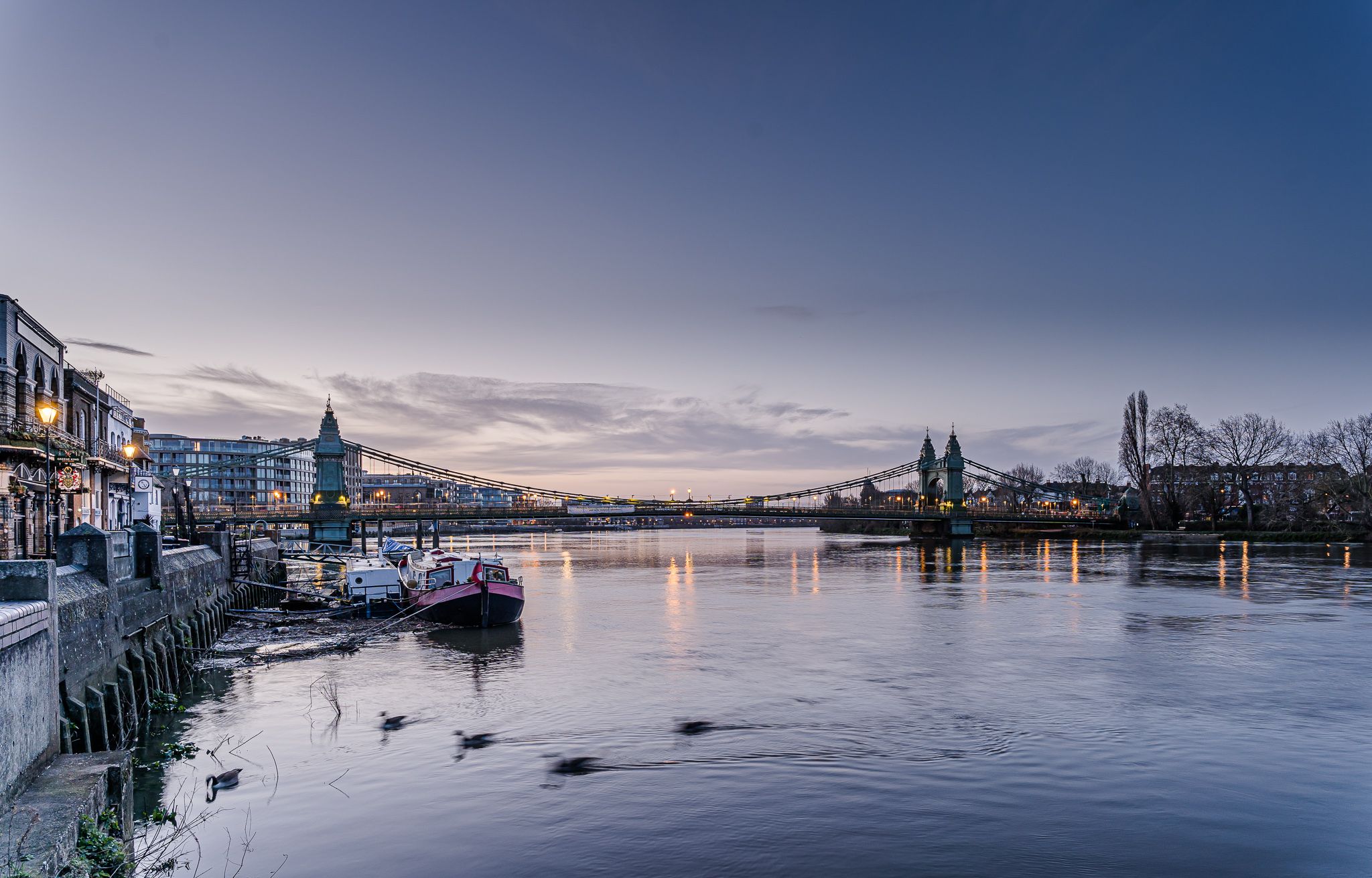 Hammersmith Bridge, United Kingdom