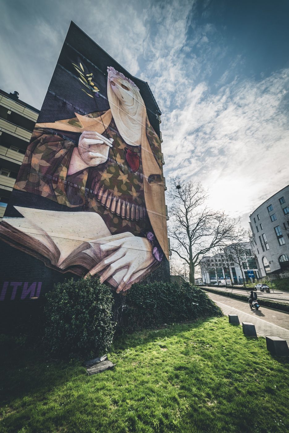 Heerlen Sign Maankwartier, Netherlands