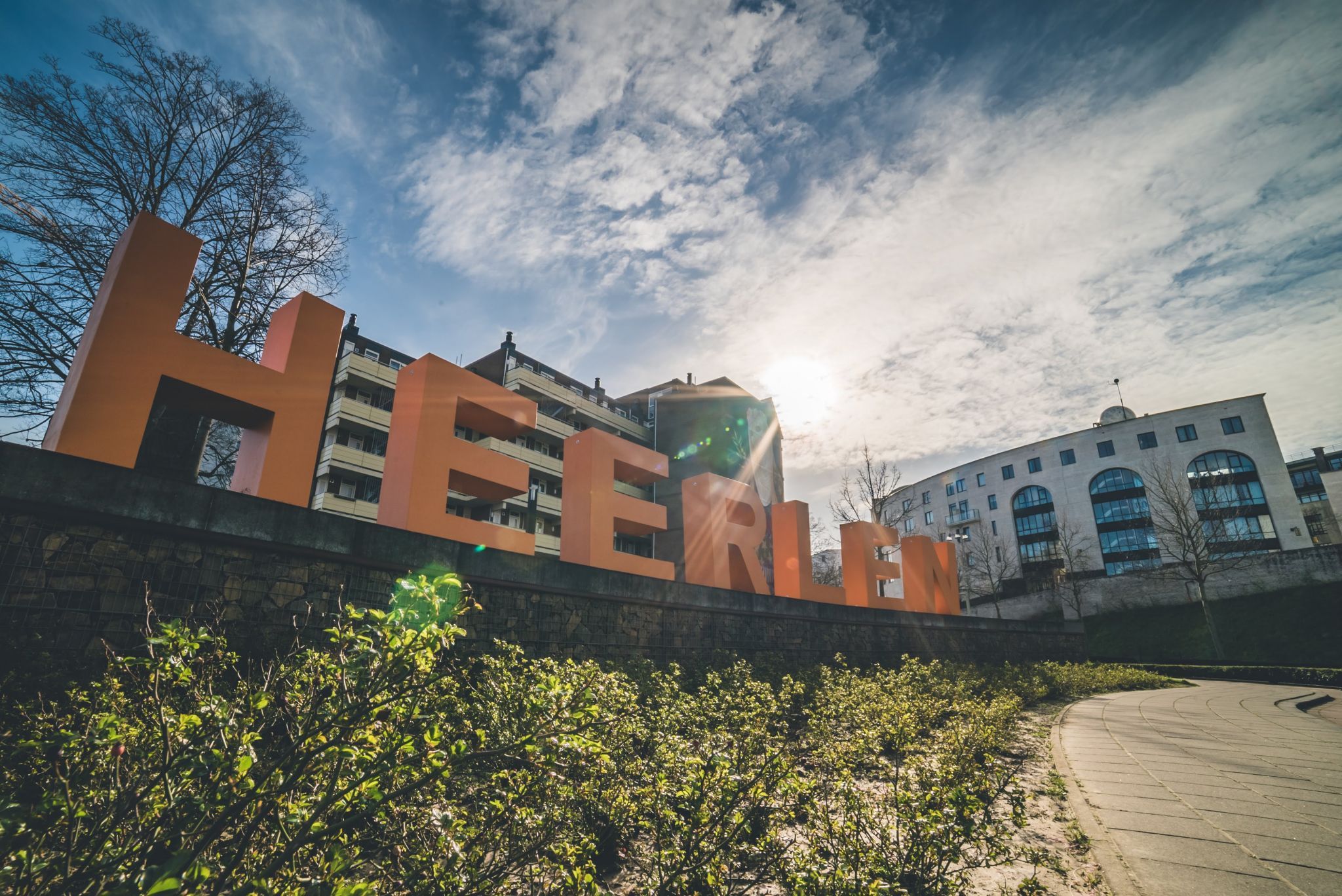 Heerlen Sign Maankwartier, Netherlands